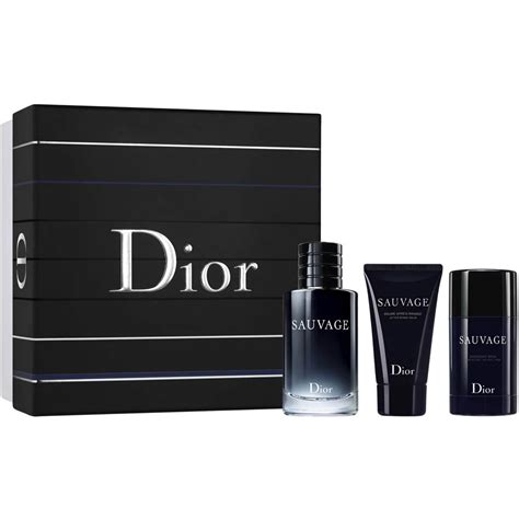 dior mens gift sets|dior sauvage aftershave gift set.